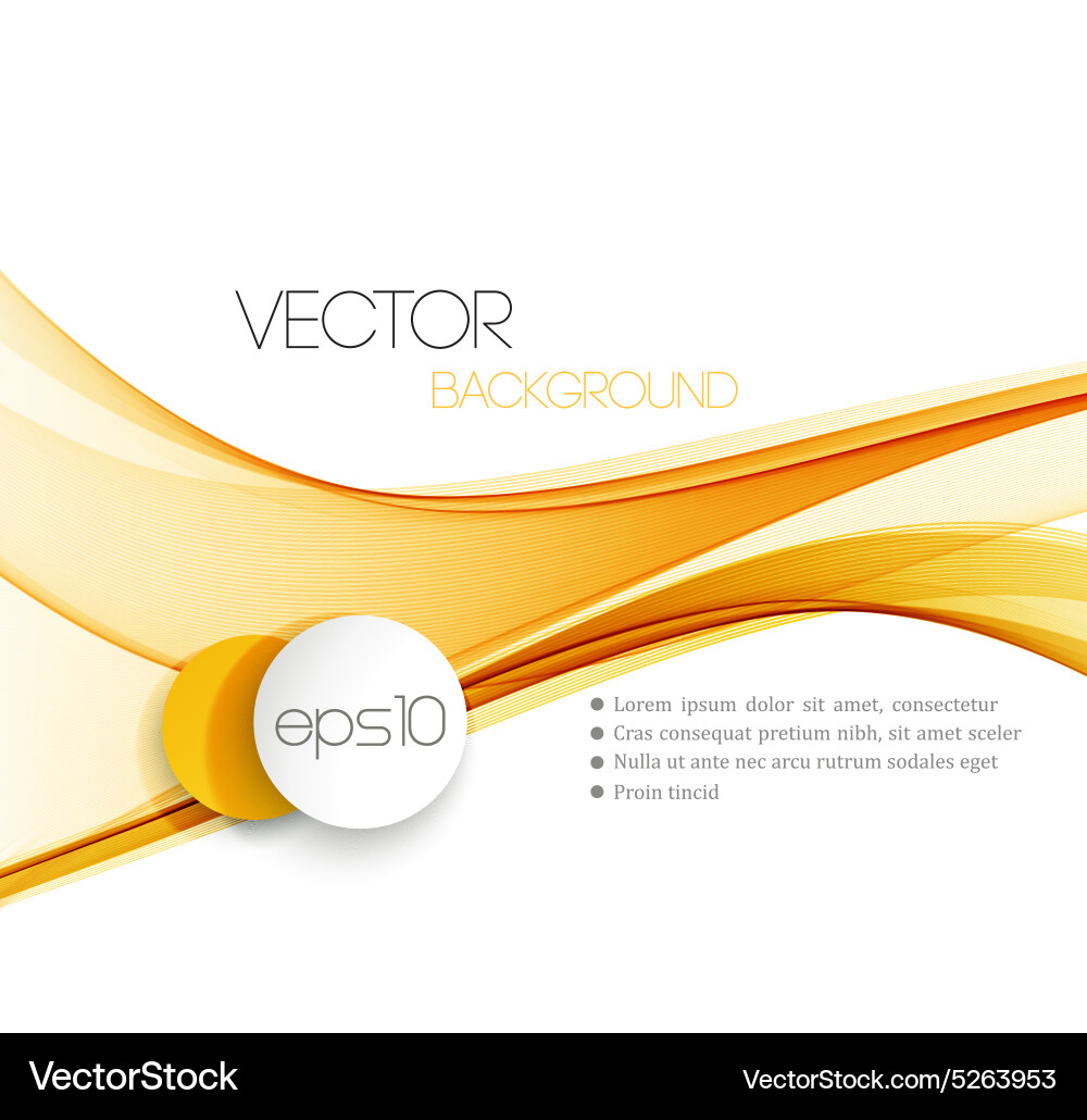 Glatte Wellenstromleitung abstraktes Header Layout Vektorbild