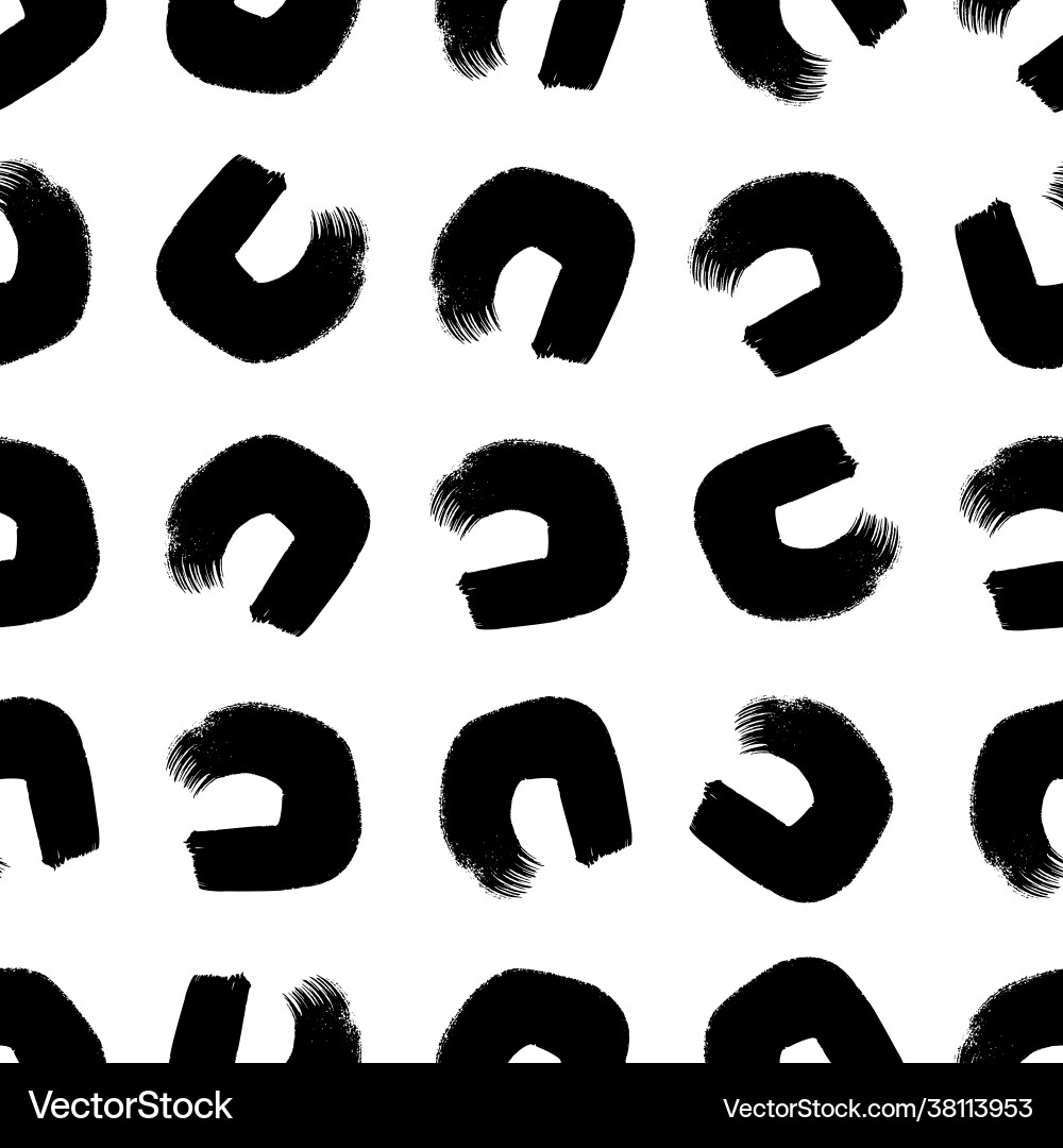 Seamless pattern with sketch circles shape Seamless pattern with sketch circles shape Vector Image