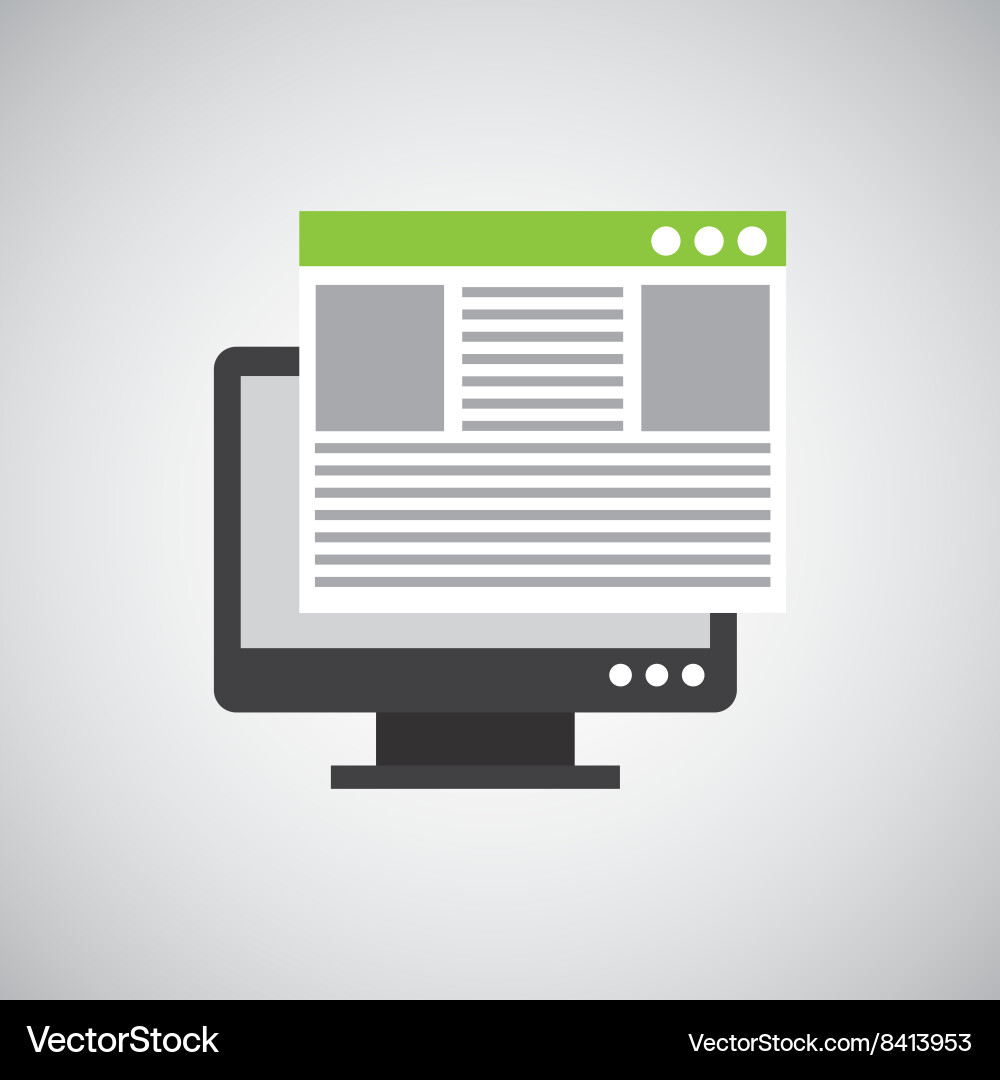 System programmer design vector image
