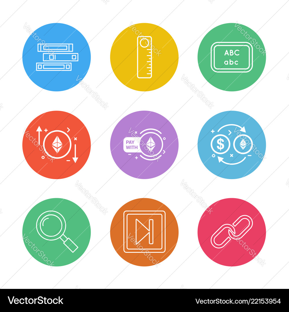 File scale board search next chain dollar Vector Image