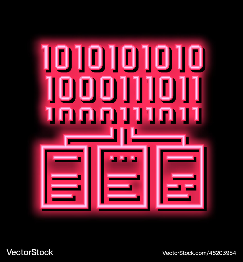 Files encryption color icon vector image