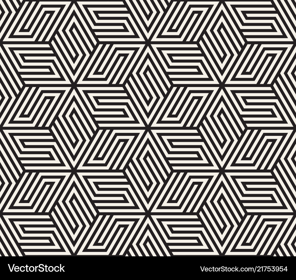 Modern Geometric Pattern vector image