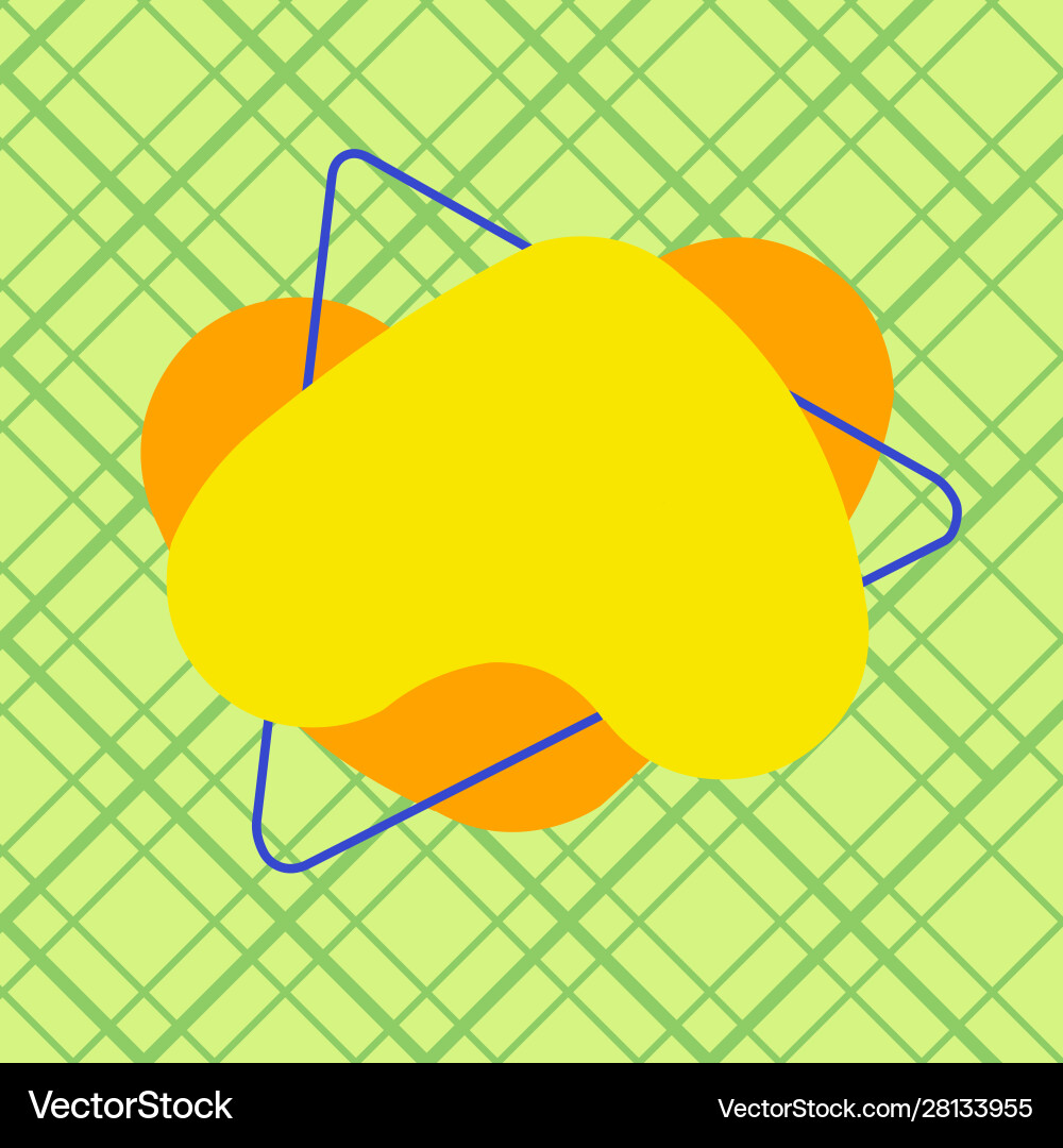 Asymmetrical unequal shaped form format Asymmetrical unequal shaped form format vector image