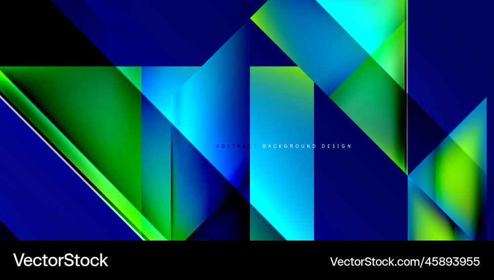 Dynamic triangle design with fluid gradient colors Dynamic triangle design with fluid gradient colors Vector Image