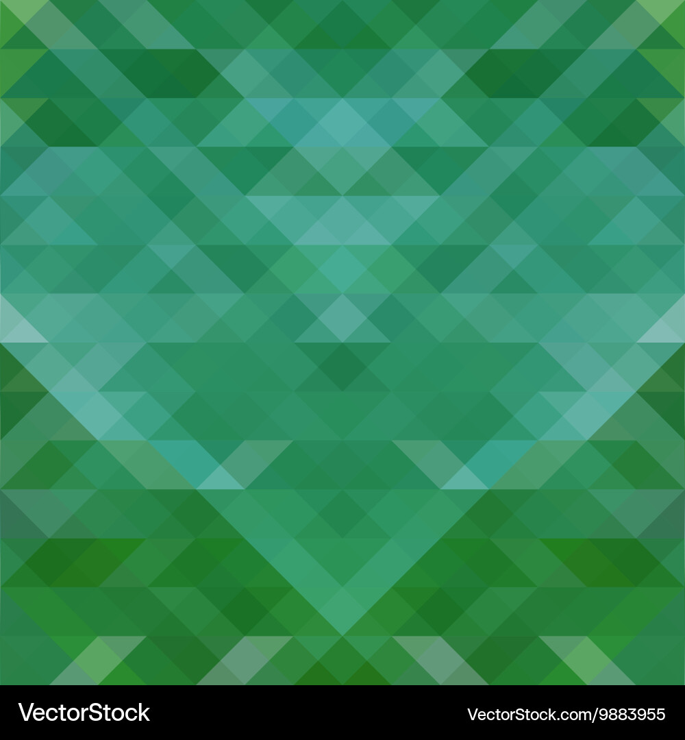 Geometric background with triangles random colors vector image