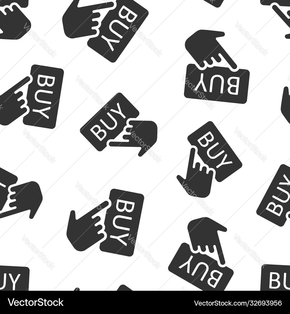 Kaufen Shop-Icon im flachen Stil Finger Cursor Kaufen Shop-Icon im flachen Stil Finger Cursor vektorbild