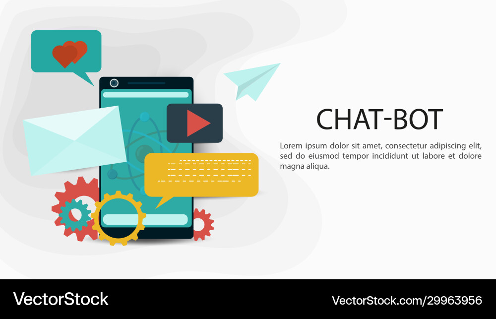 Phone icon with mail and chat functions Phone icon with mail and chat functions Vector Image