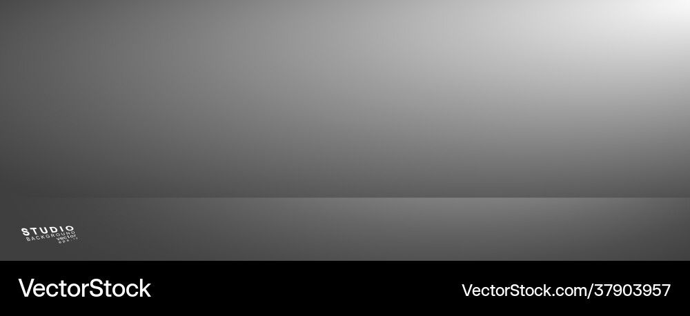 Empty gradient studio room background backdrop Empty gradient studio room background backdrop vector image