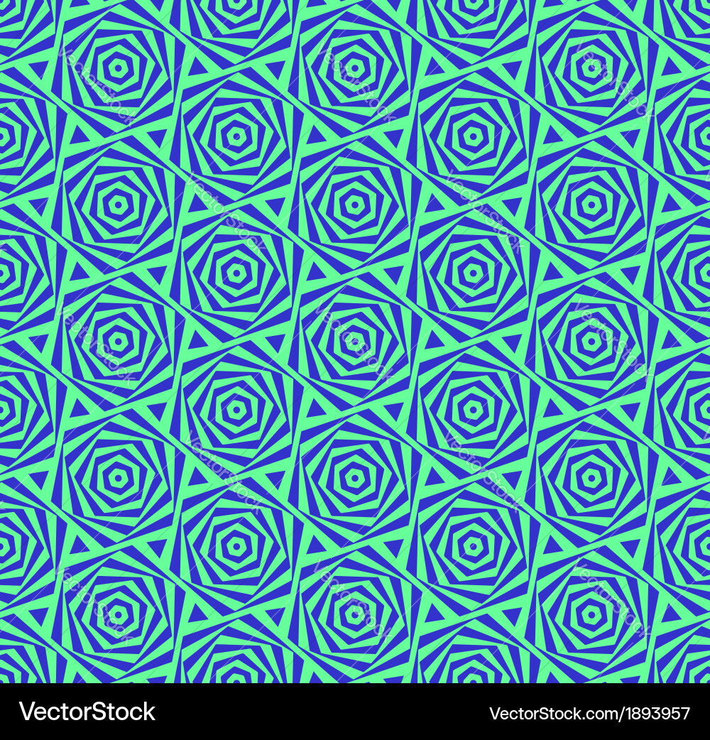 Geometric Hexagon Pattern Vector Image