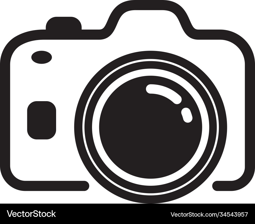 Kamera Fotografie Icon Design Vorlage isoliert Vektorbild, حجم الصورة 1000x879