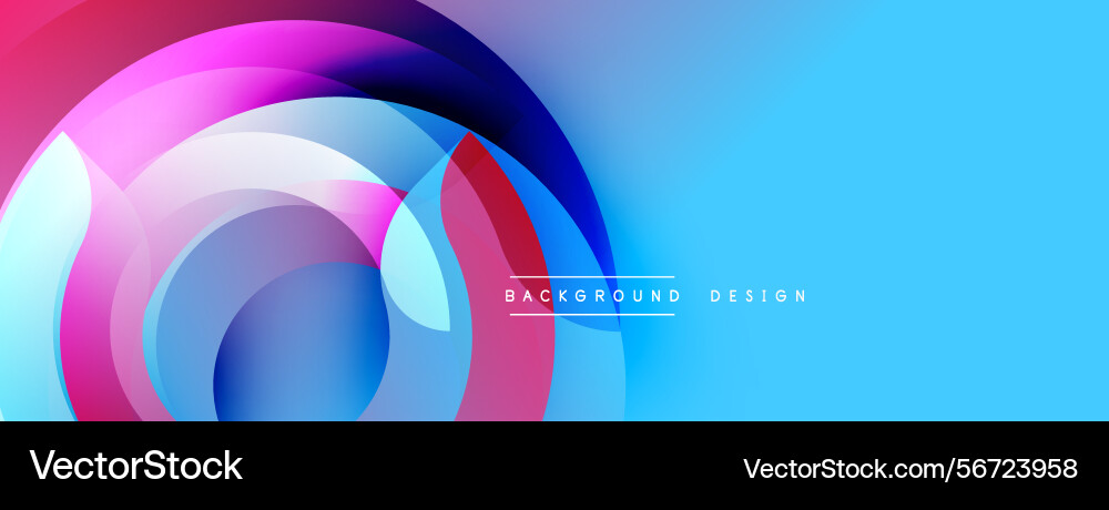Abstract colorful layers create dynamic circular Abstract colorful layers create dynamic circular vector image
