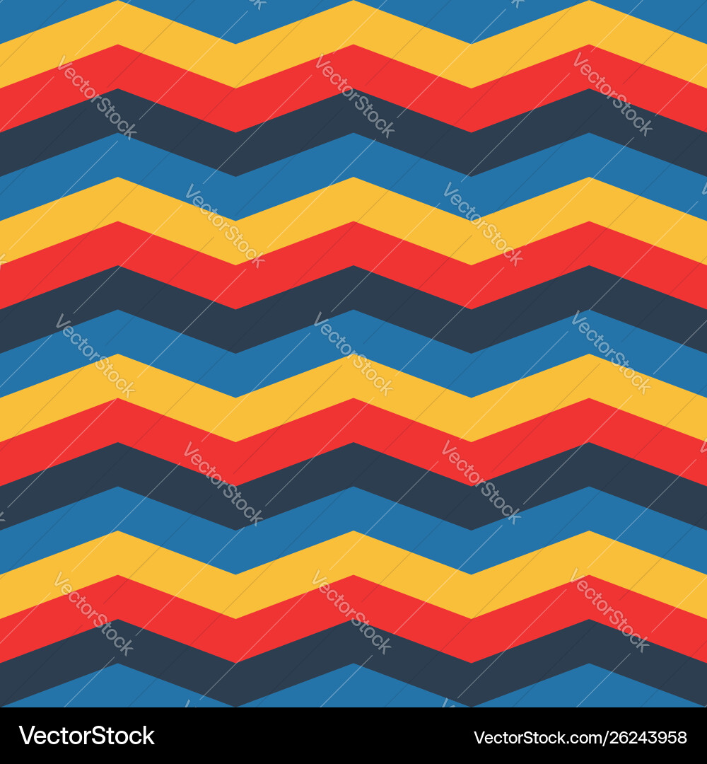 Chevron seamless pattern background Chevron seamless pattern background vector image