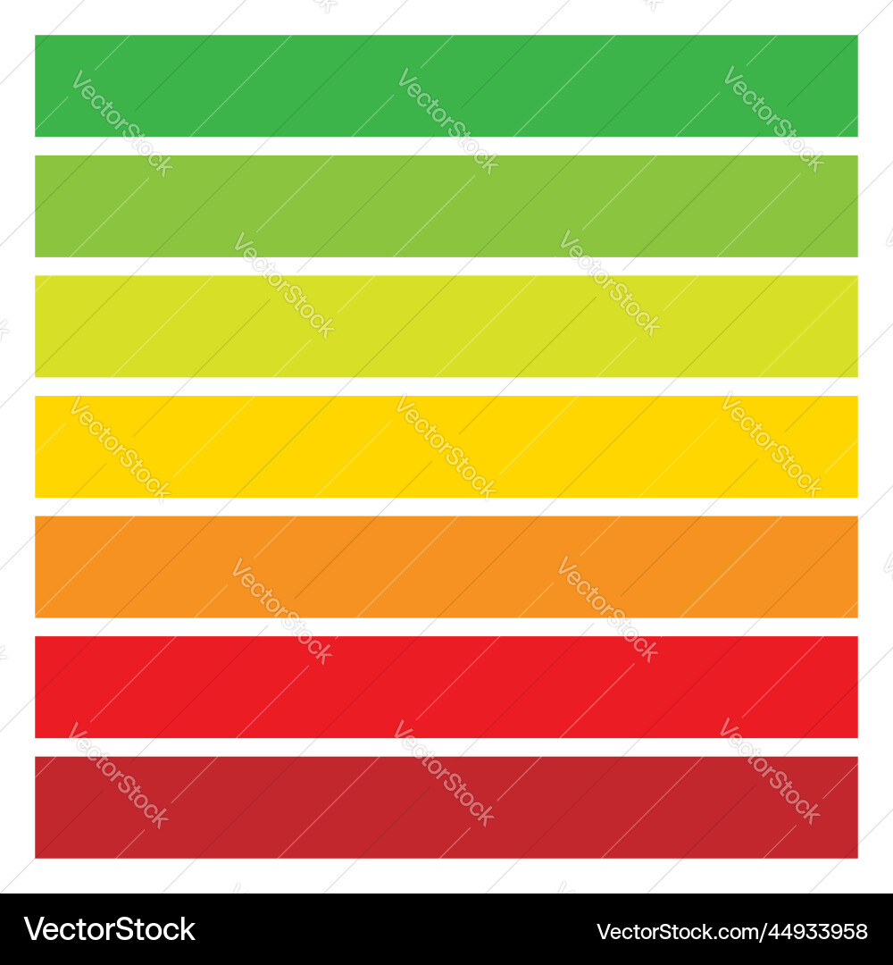 Horizontal colorful rectangles Horizontal colorful rectangles vector image