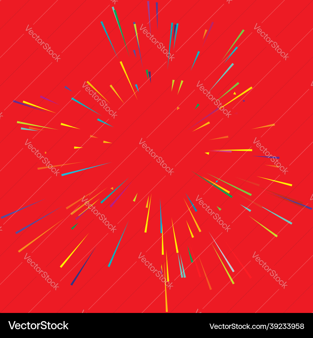 Radial radiating dynamic rays beams lines Radial radiating dynamic rays beams lines Vector Image