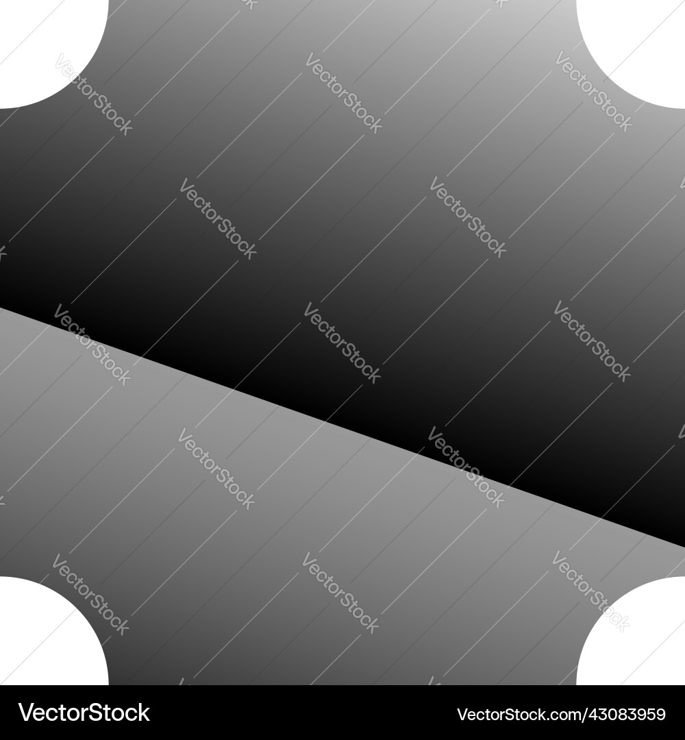 Button banner rectangle shape template vector image