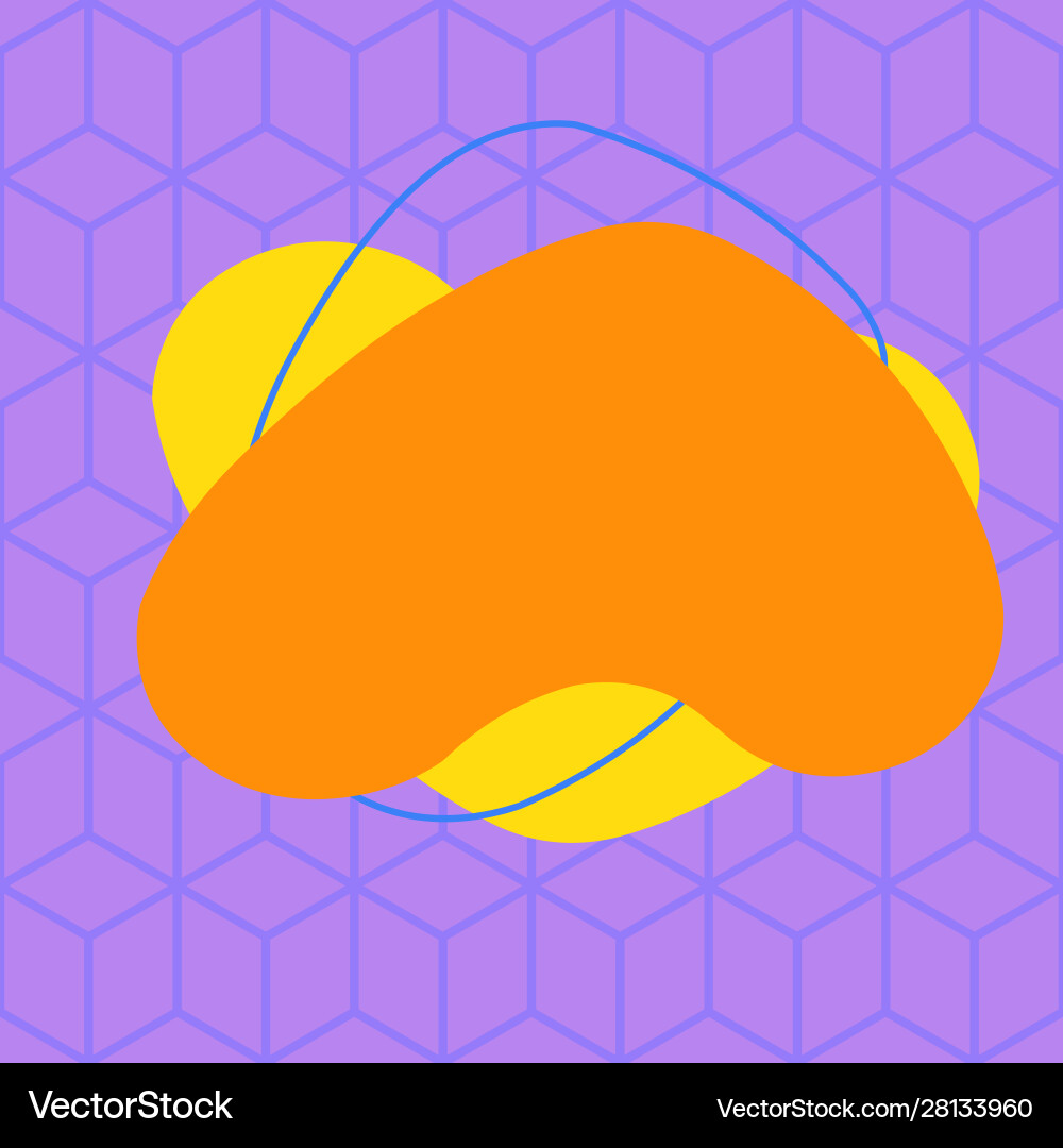 Asymmetrical unequal shaped form format Asymmetrical unequal shaped form format vector image