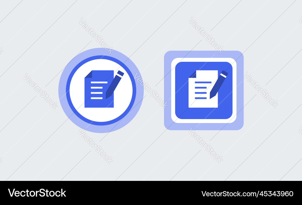 Compose document contract write icon file sign Compose document contract write icon file sign vector image
