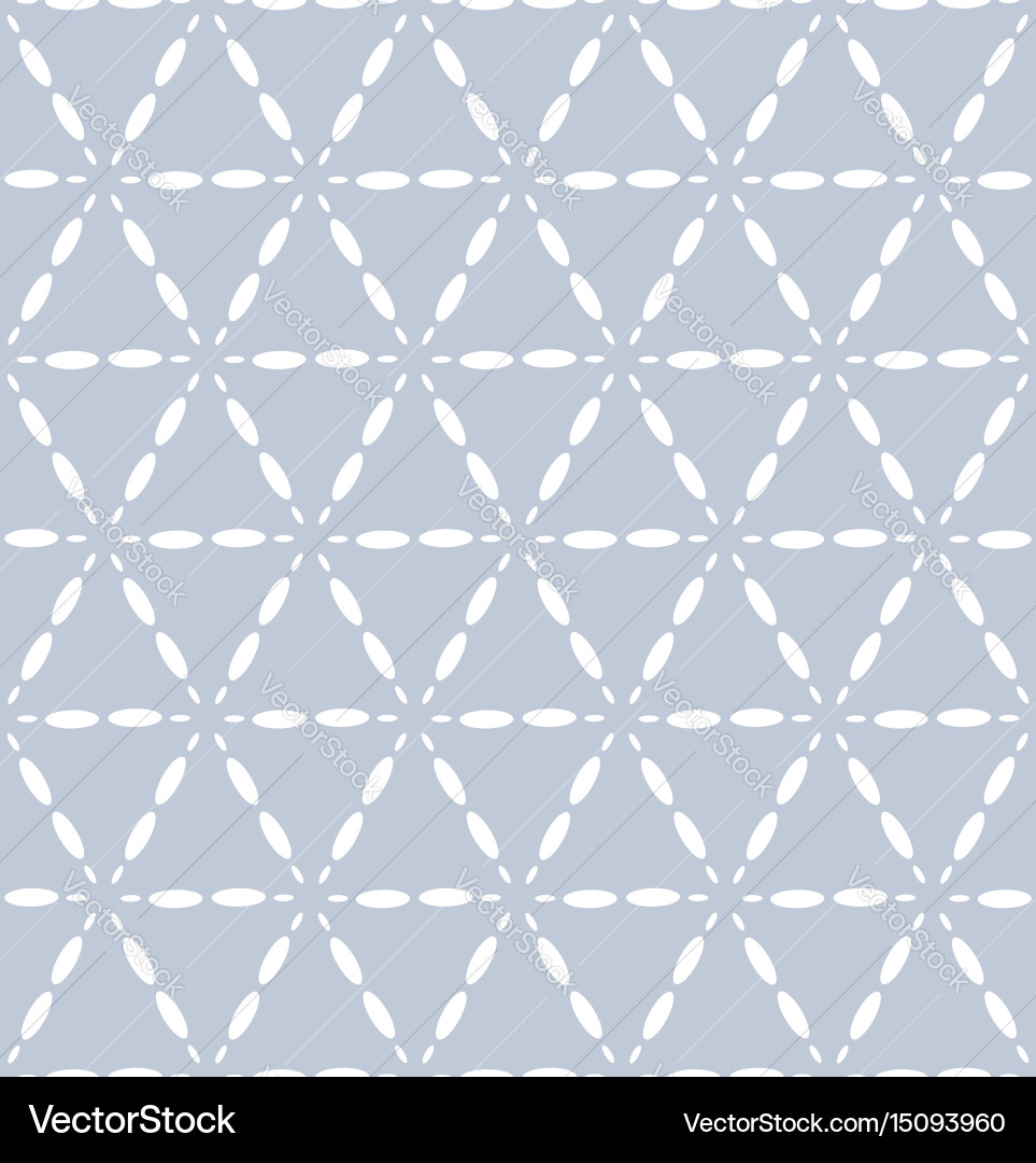 Geometric Triangles & Hexagons Pattern vector image