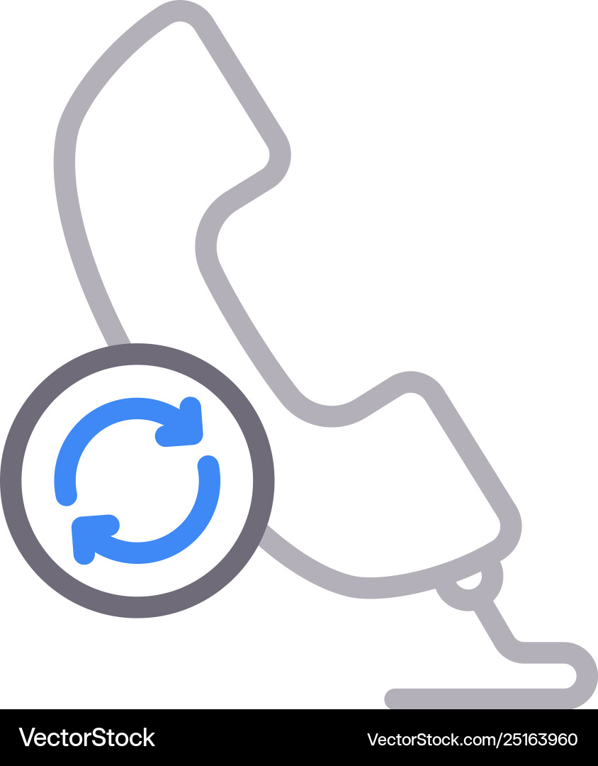 Refresh call Refresh call Vector Image