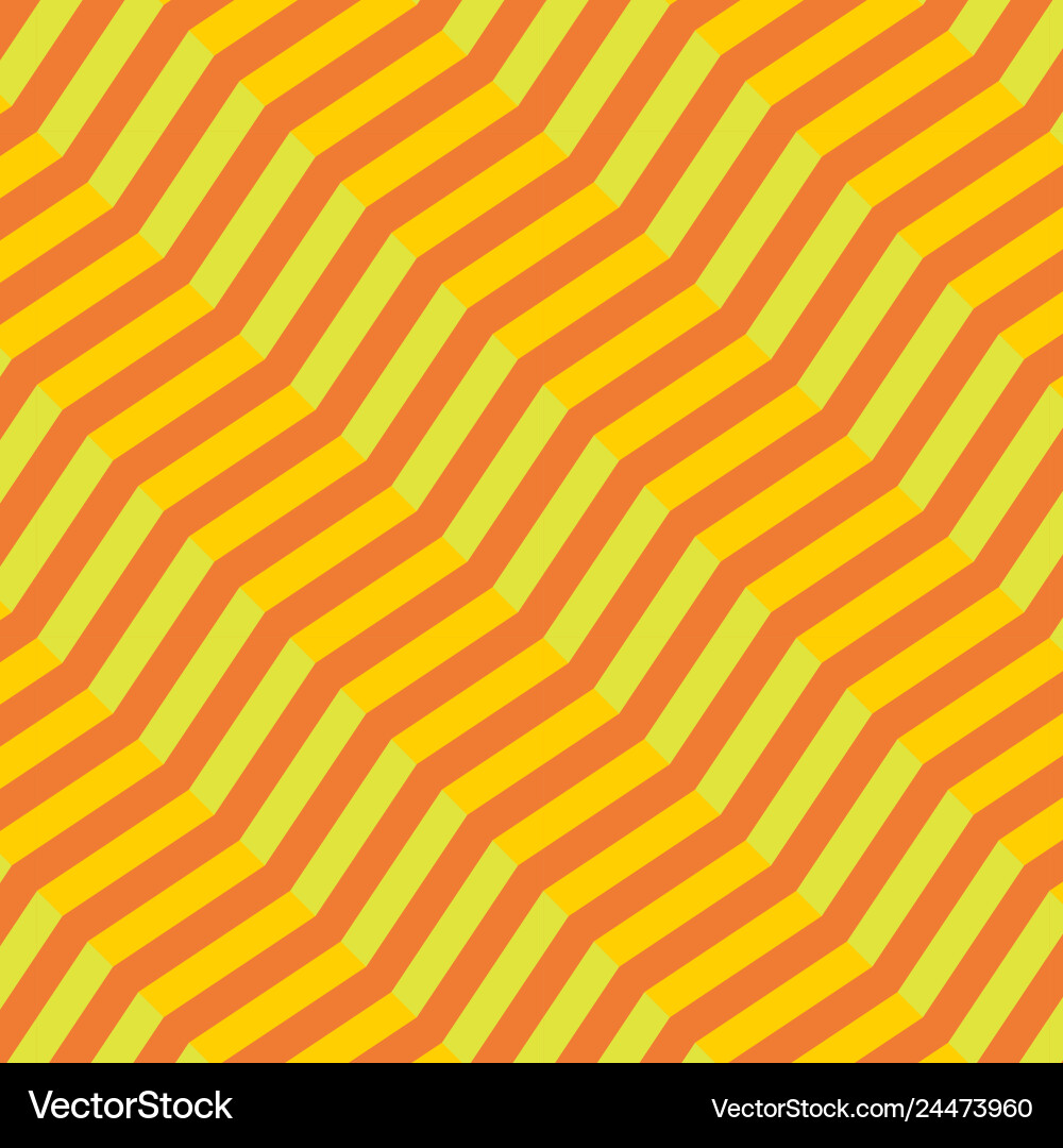 Retro geometric diagonal zigzag seamless pattern Retro geometric diagonal zigzag seamless pattern vector image