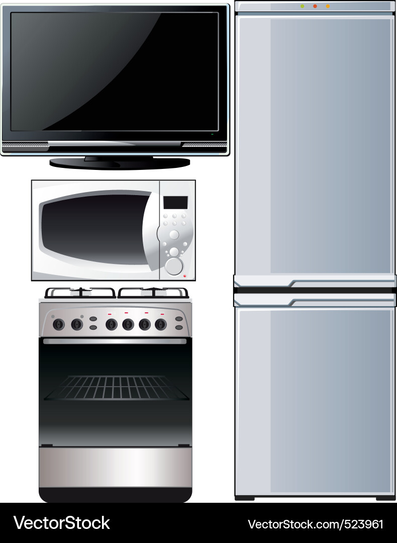 A set of different techniques Vector Image