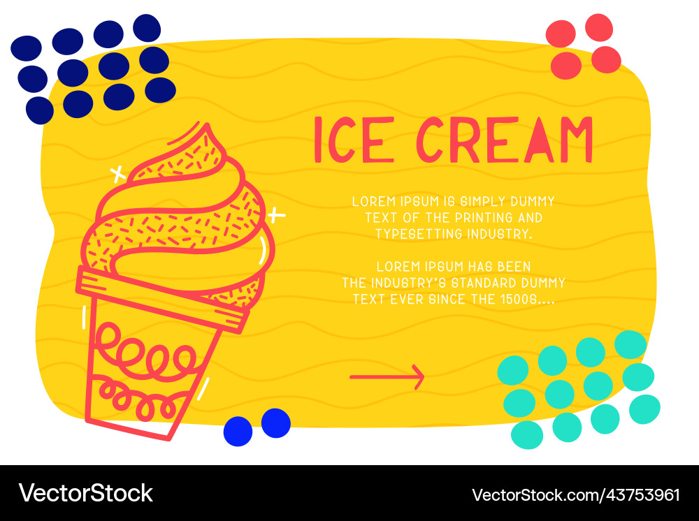 Abstract landing page pattern with different Abstract landing page pattern with different Vector Image