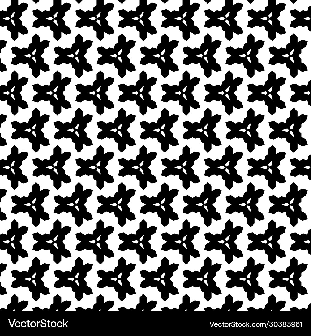 Abstract shape black pattern background Vector Image