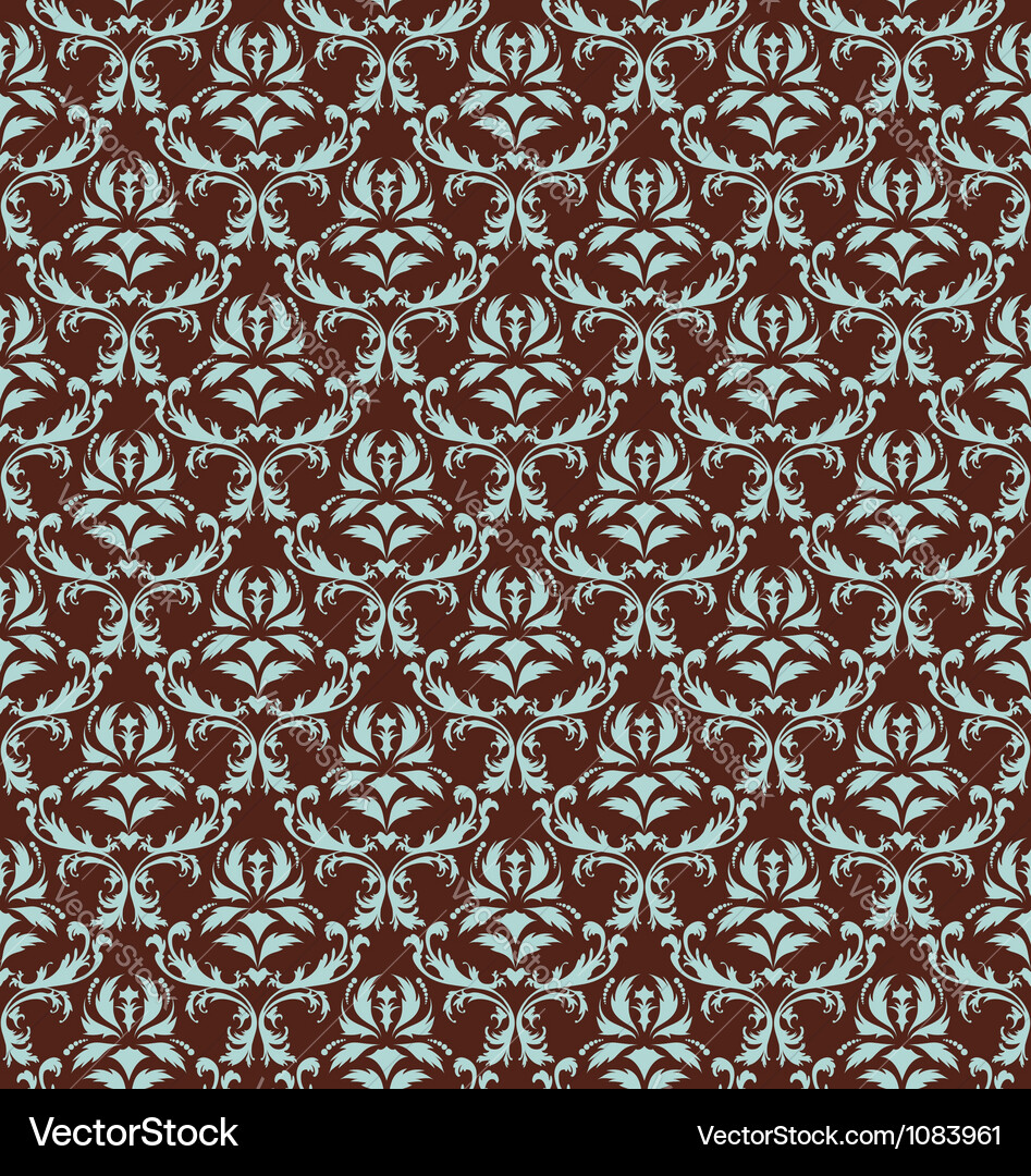 Damask seamless pattern Vector Image