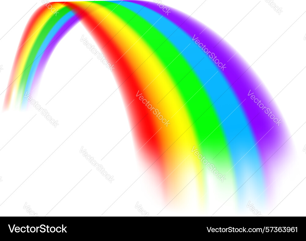 Rainbow design element Rainbow design element Vector Image