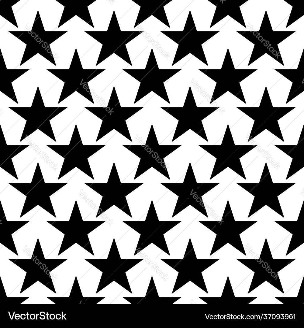 Repeatable seamless star shape pattern Repeatable seamless star shape pattern Vector Image