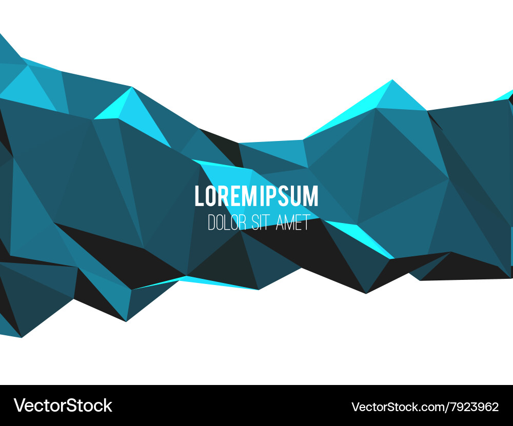 Abstract template design with colorful vector image