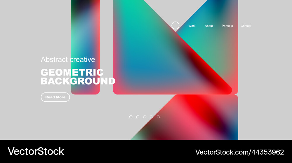 Fluid triangles minimal abstract background Fluid triangles minimal abstract background vector image