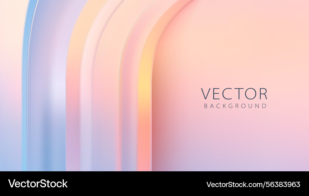 A soft gradient background perfect Vector Image