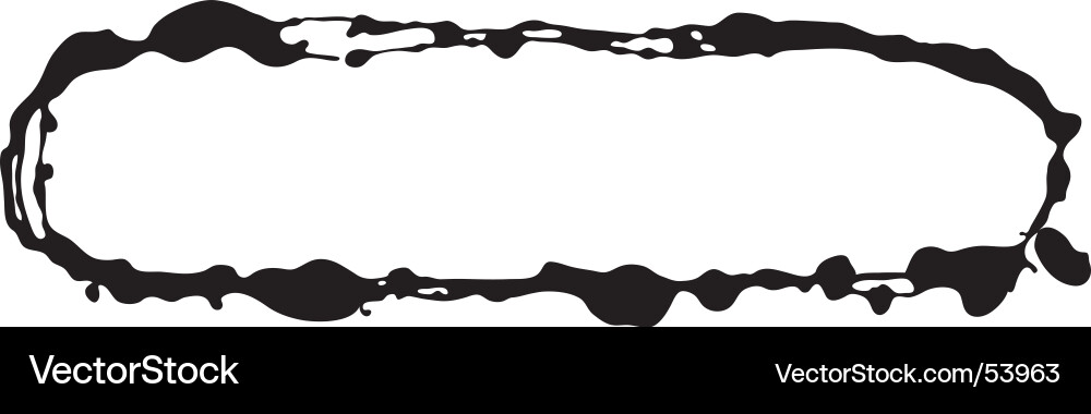 Ink Splatter Strokes Vector Image