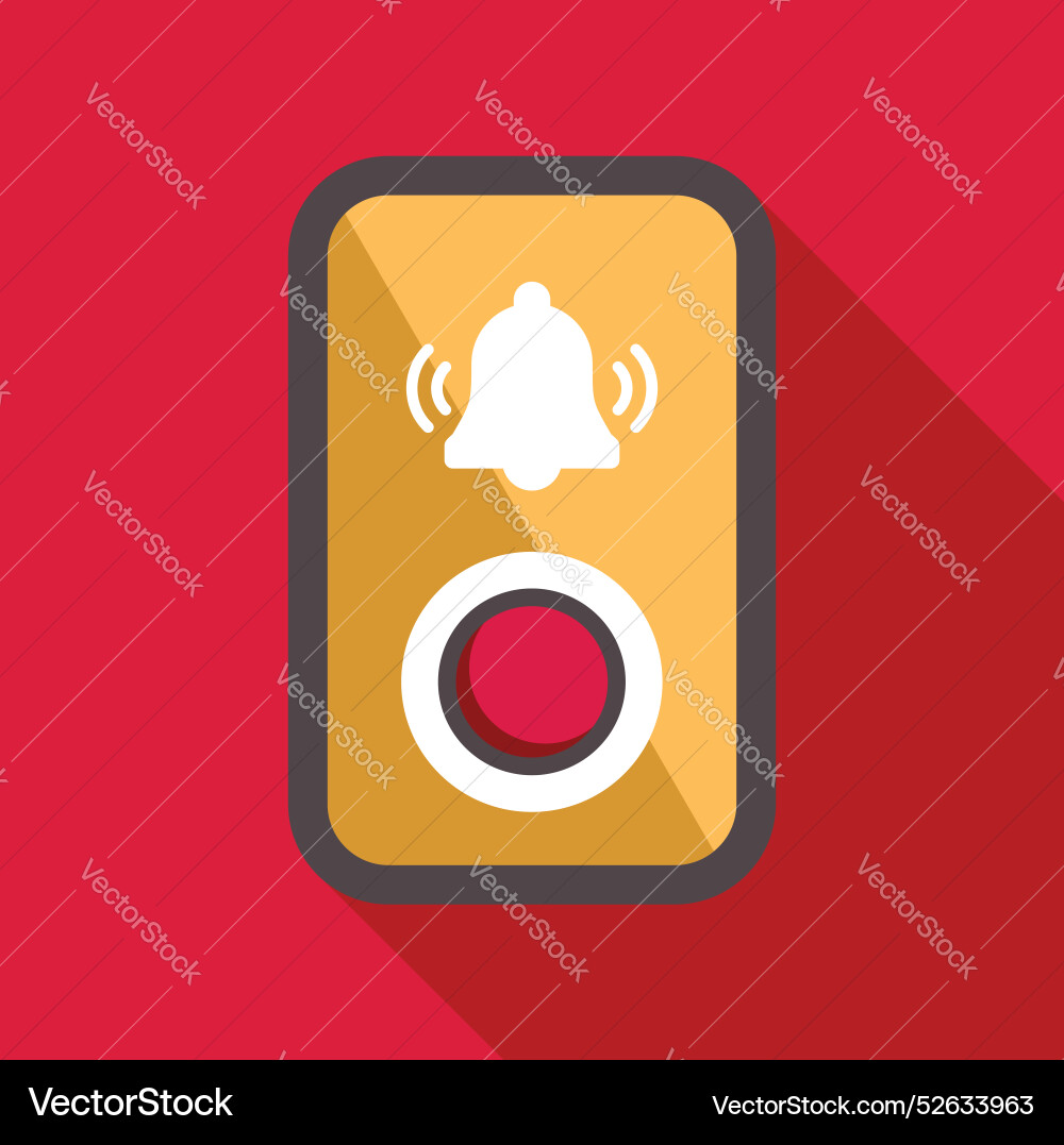 Smartphone showing notification alert with ringing Smartphone showing notification alert with ringing vector image