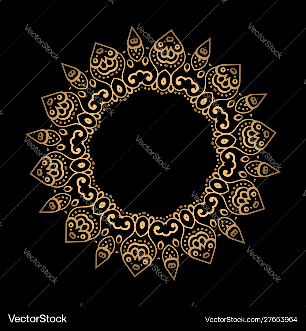 Mandala design elements collection image Vector Image