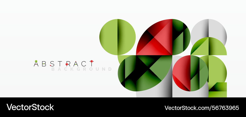 Geometric shapes overlap creating vibrant Geometric shapes overlap creating vibrant vector image
