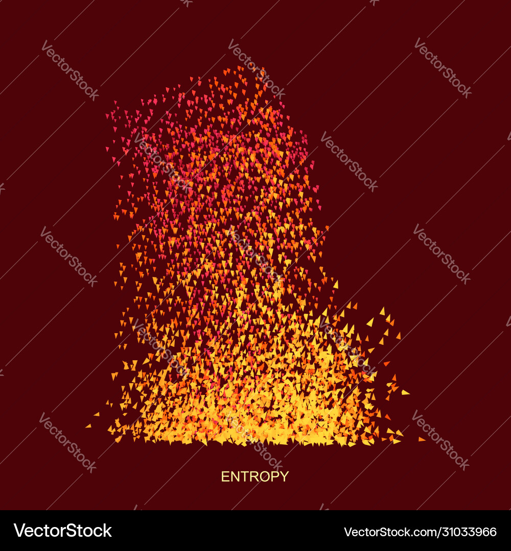 Abstract dynamic background array Abstract dynamic background array vector image
