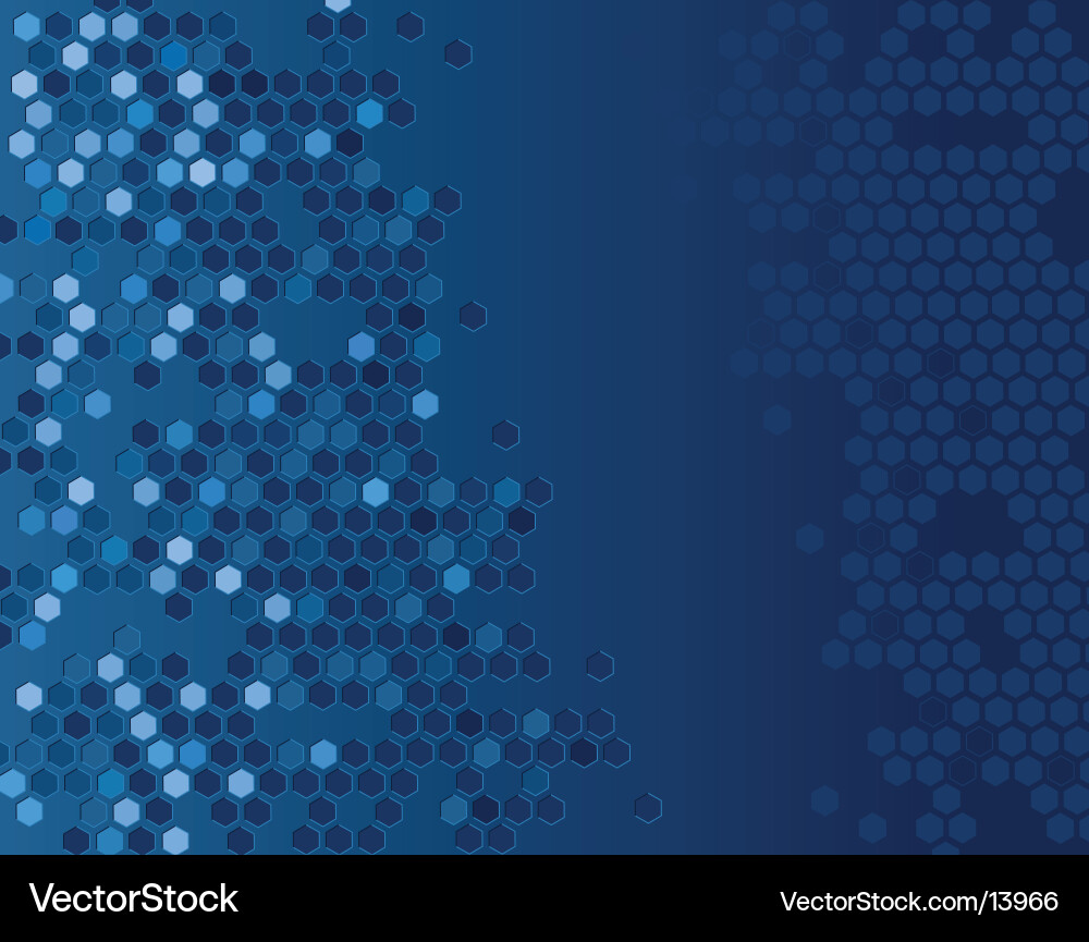 Geometric Hexagon Pattern vector image