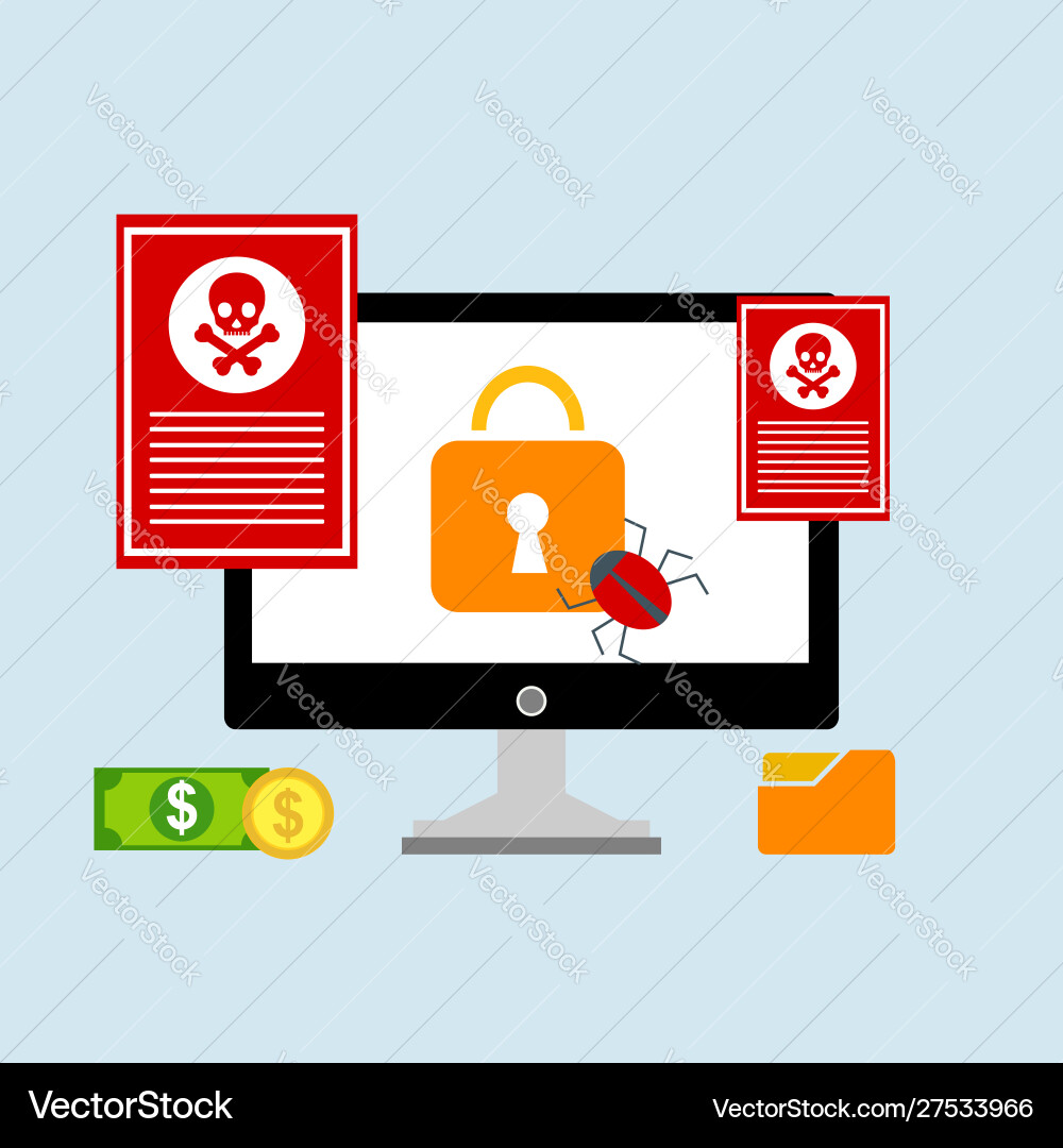 Hacker Aktivität Computeralert Benachrichtigung Hacker Aktivität Computeralert Benachrichtigung vektorbild
