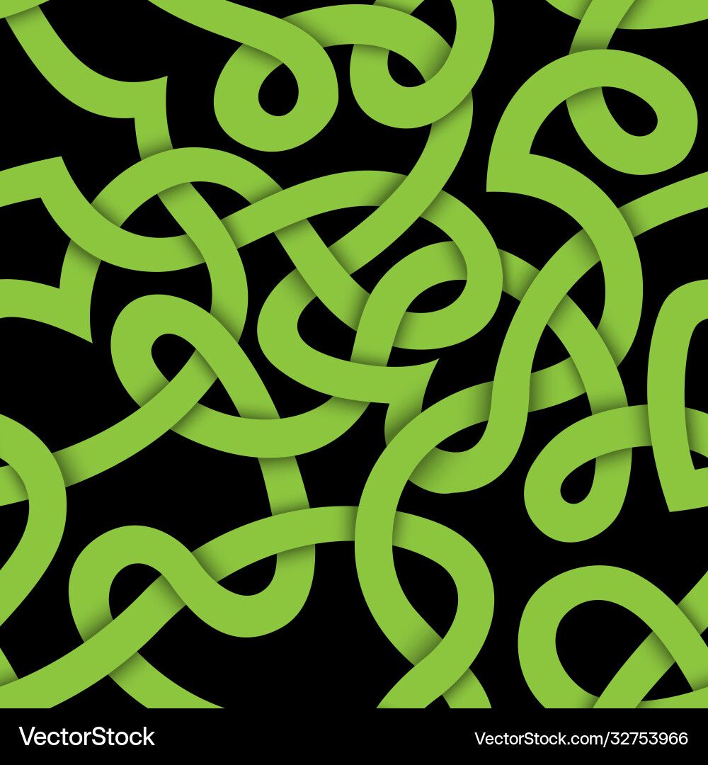 Linear abstract seamless pattern vector image
