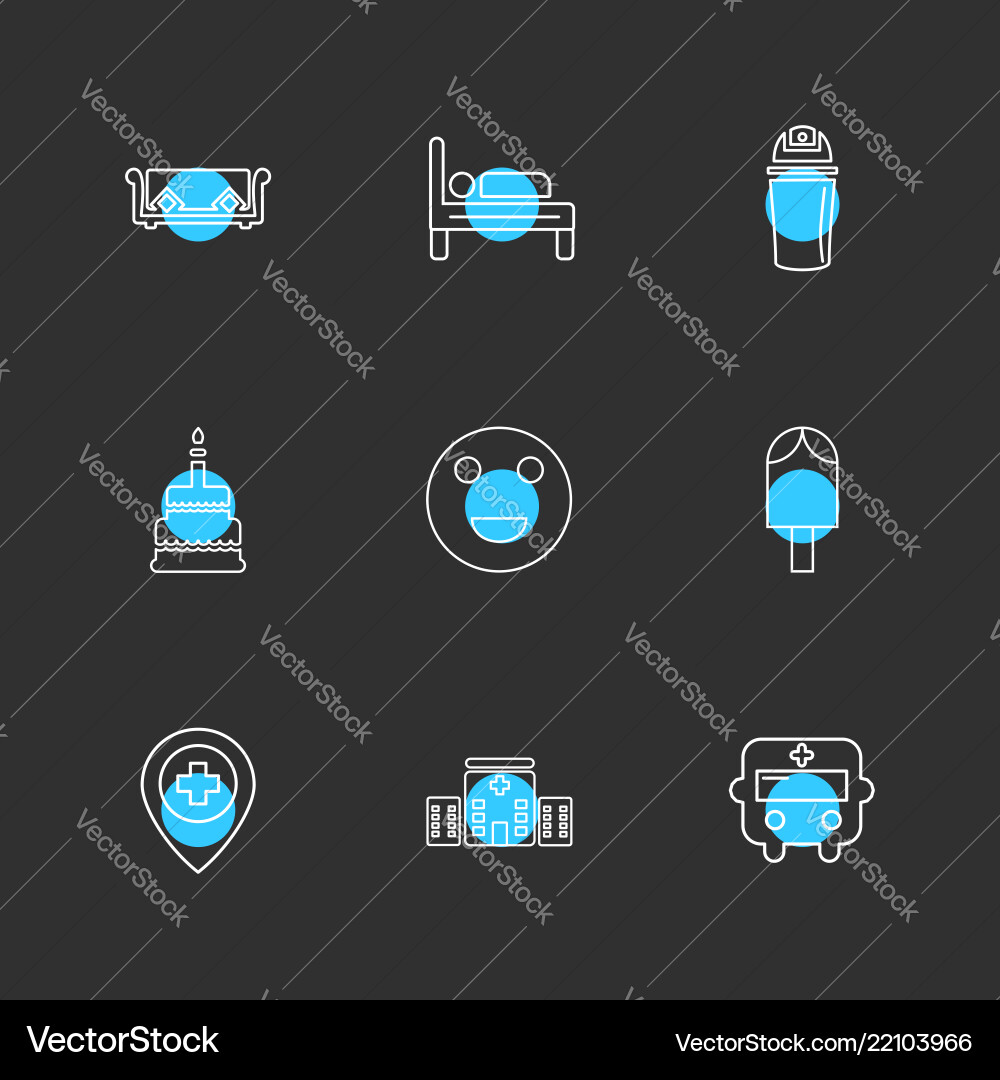 Navigation connectivity network graph eps Vector Image