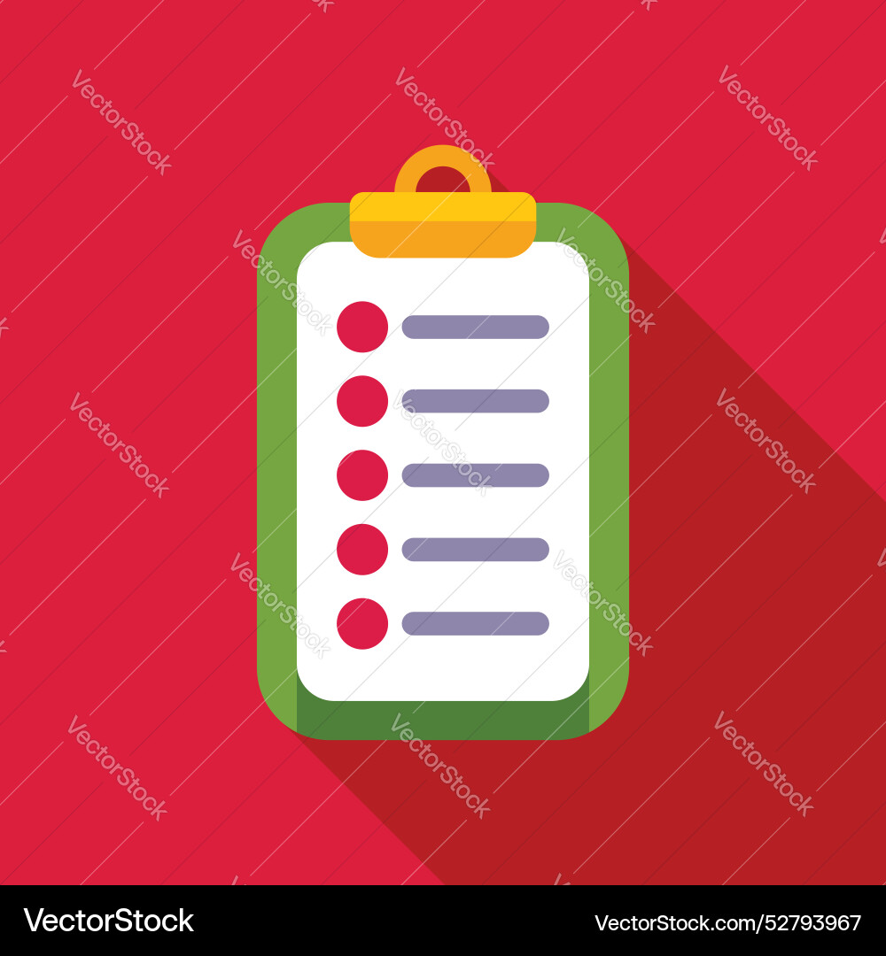 Clipboard showing check marks representing Clipboard showing check marks representing vector image
