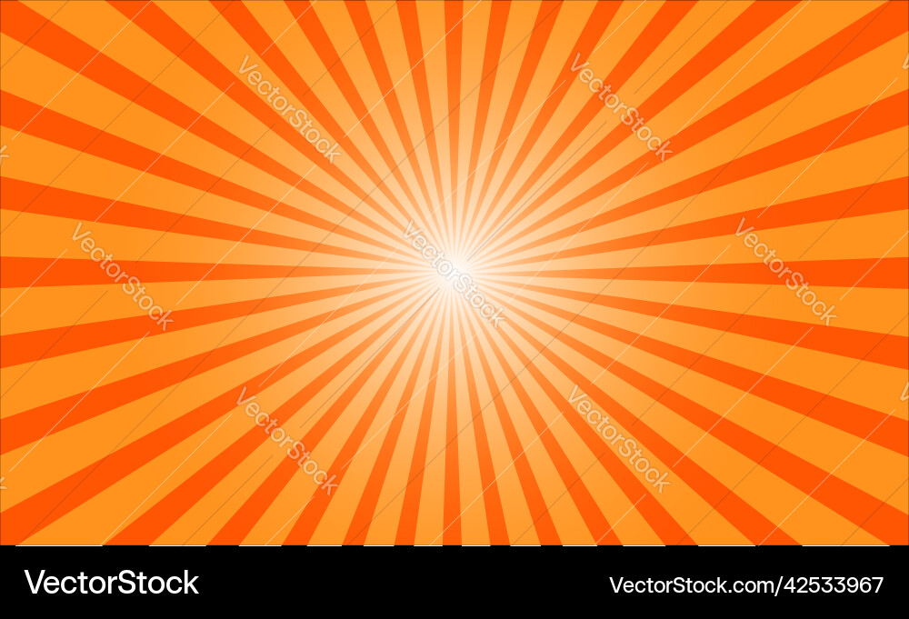 Sunburst pattern background Sunburst pattern background vector image
