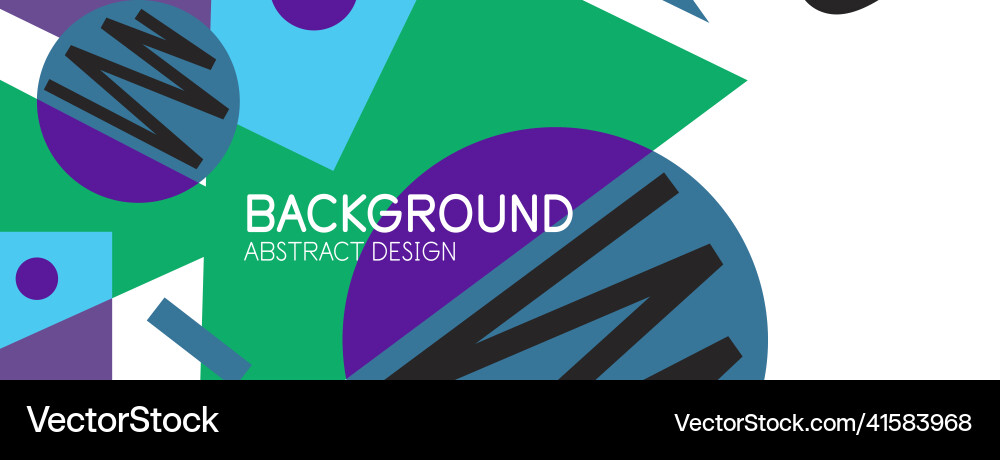 Abstract background with blocks lines geometric Abstract background with blocks lines geometric vector image