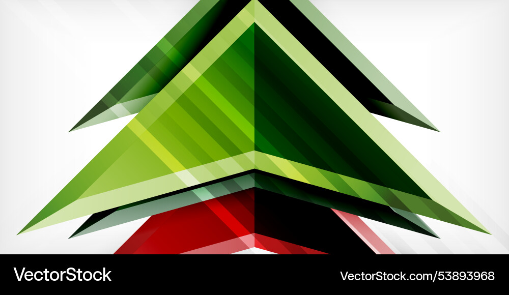 Arrows with 3d effect abstract background Vector Image