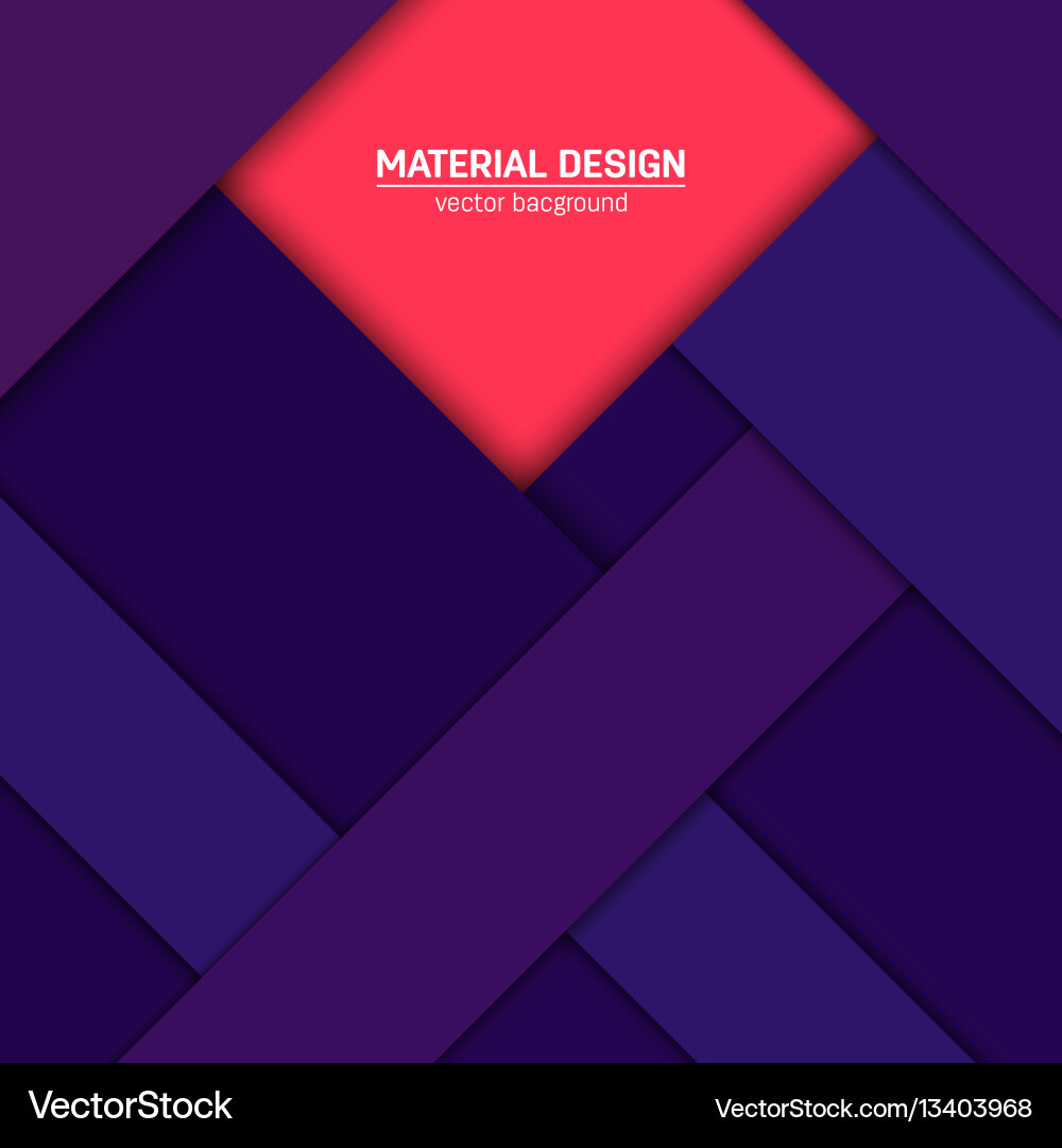 Material design background abstract vector image