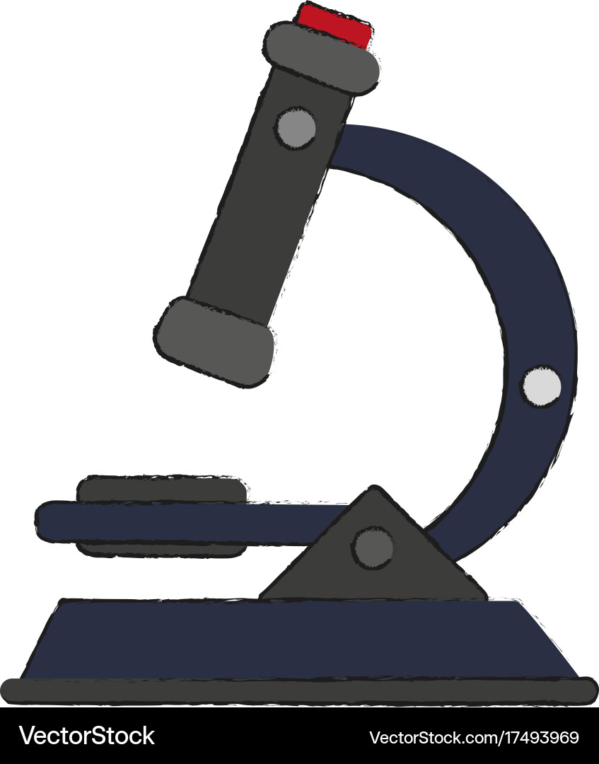 Microscope science icon image Vector Image