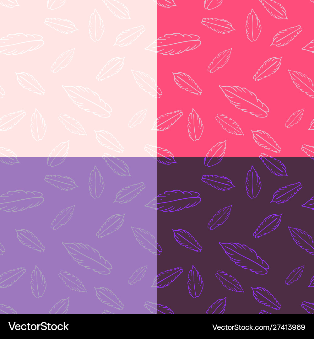Simple seamless pattern with contours Vector Image