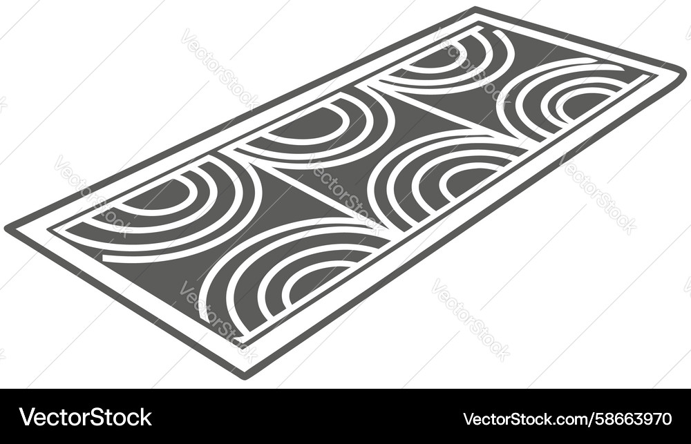 Abstract linear labyrinth modern maze pattern Vector Image